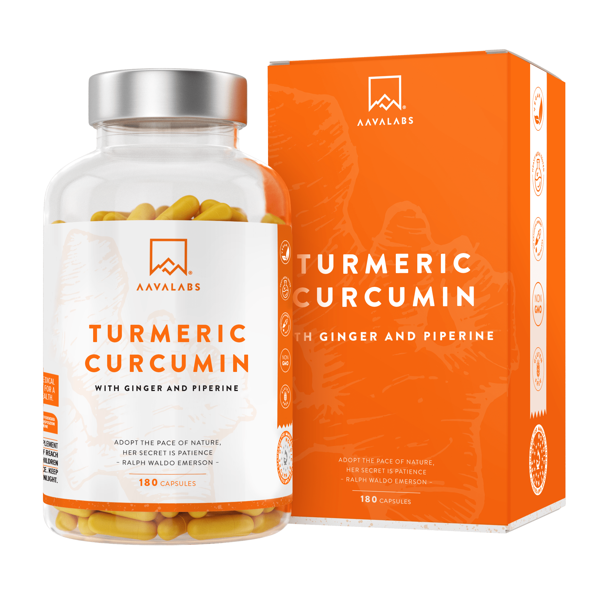 CURCUMIN TURMERIC - 6 MONTH PACK – Bild 2