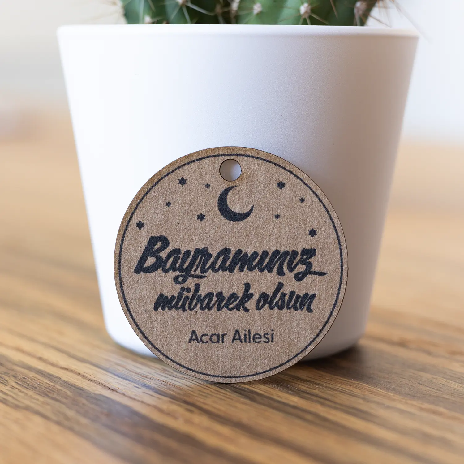 Ramadan Anhänger für Geschenke, personalisiert mit Namen