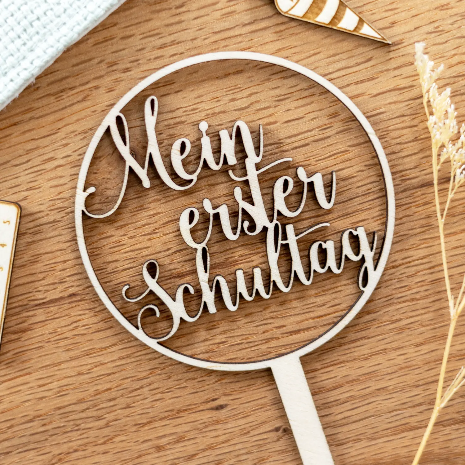 Caketopper Einschulung – Mein erster Schultag