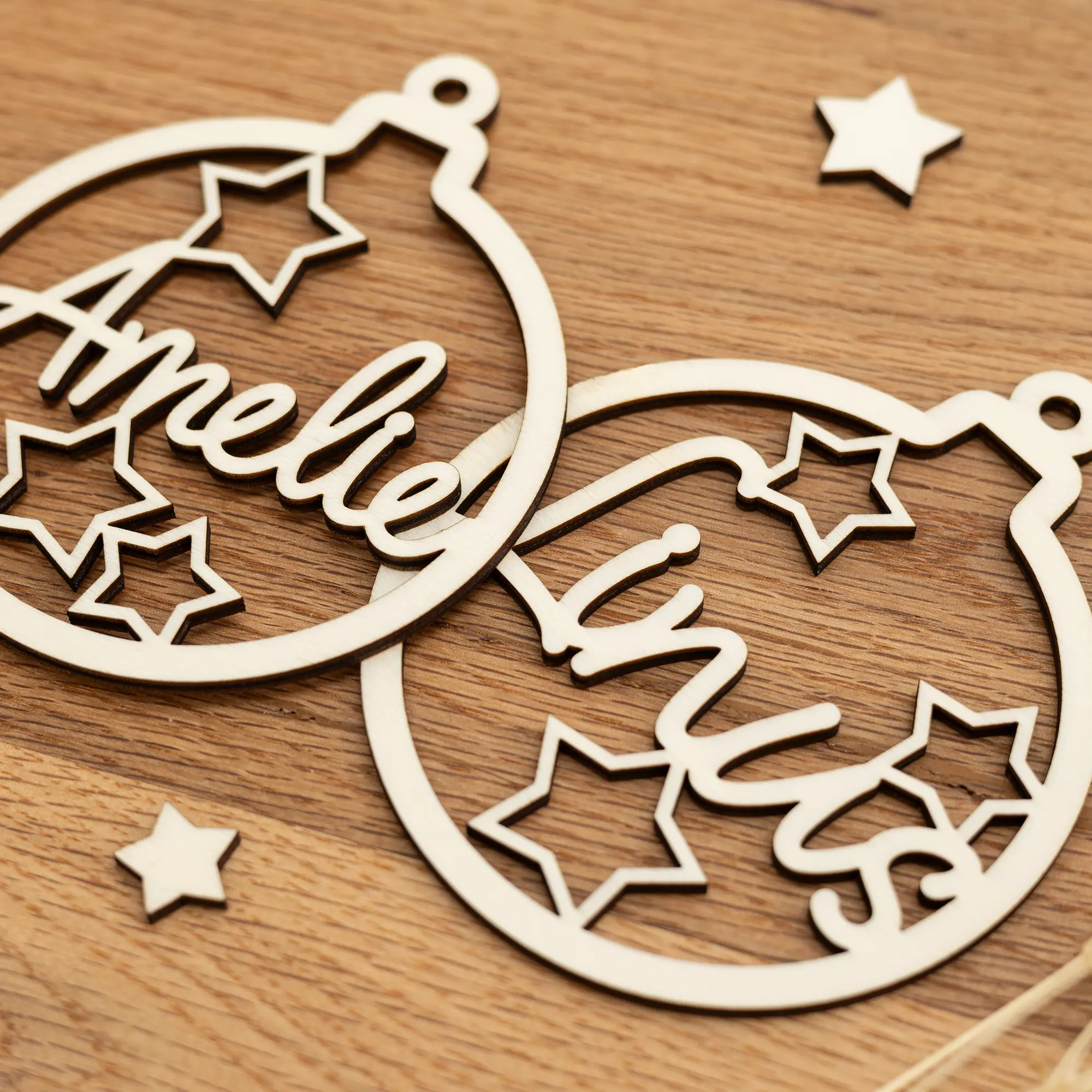 Personalisierte Weihnachtsbaumanhänger – Christbaumkugel – Bild 2