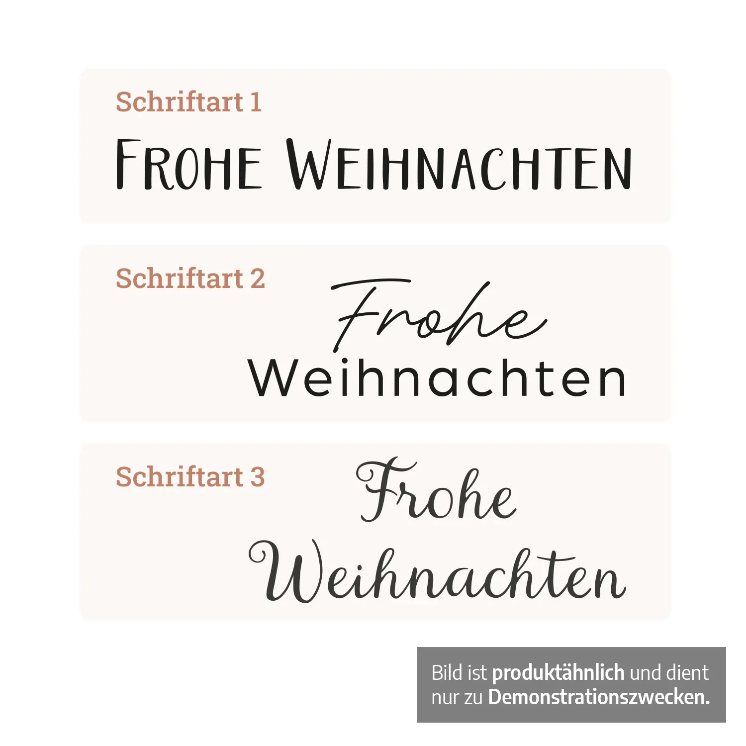 Vorratsglas „Frohe Weihnachten“ mit verschiedenen Weihnachtsmotiven – Bild 4