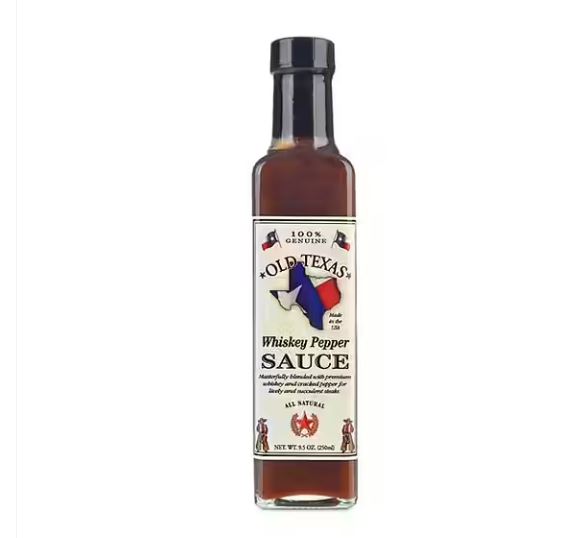 Old Texas Whiskey Pepper Steak Sauce 250ml