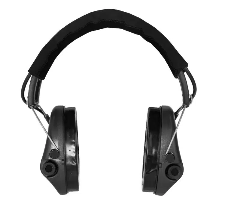 Sordin Supreme Pro X schwarz Schaumkissen Lederband aktiver Gehörschutz NF-Eingang – Bild 5
