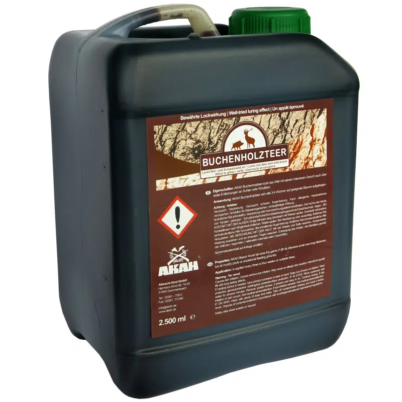 Wildlockmittel Buchenholzteer Kanister 5l