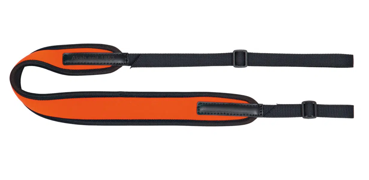 Neopren Gewehrgurt in Drückjagd-Orange Marke Jagdabsehen