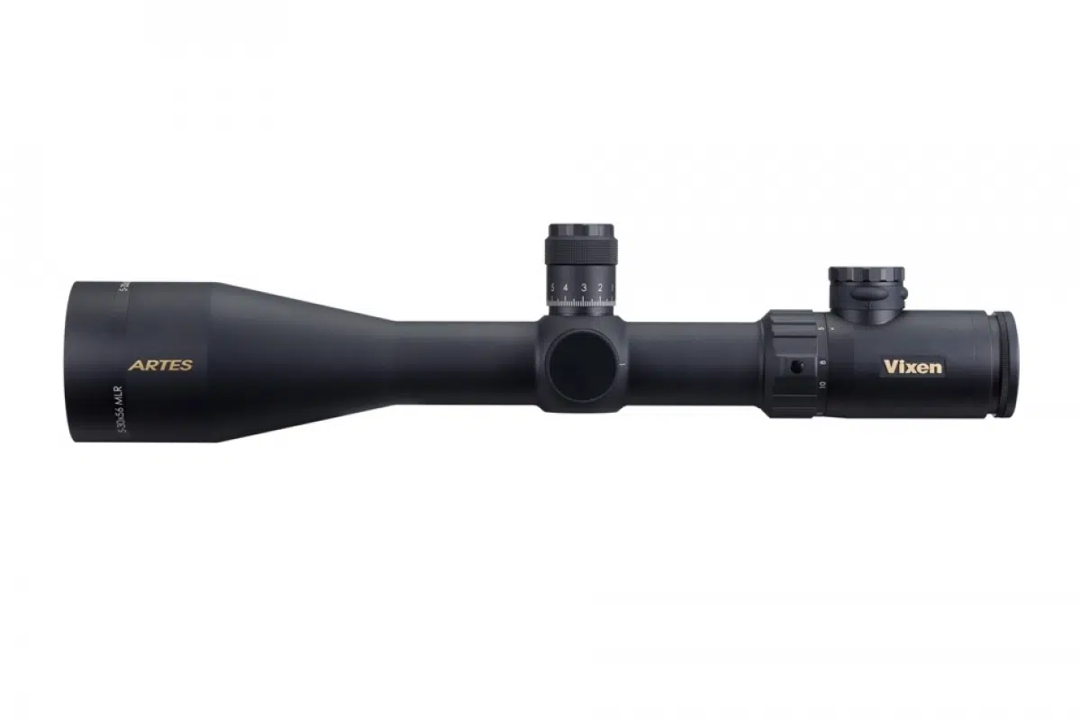 VIXEN Langstrecken Zielfernrohr ARTES 5-30×56 ED 34mm mit rotem/grünem Leuchtkreuz – Bild 3
