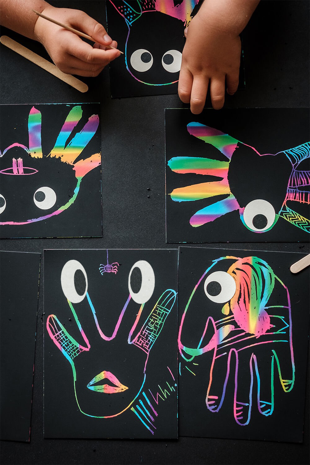 Augensticker Superset 3 x 100 Stück