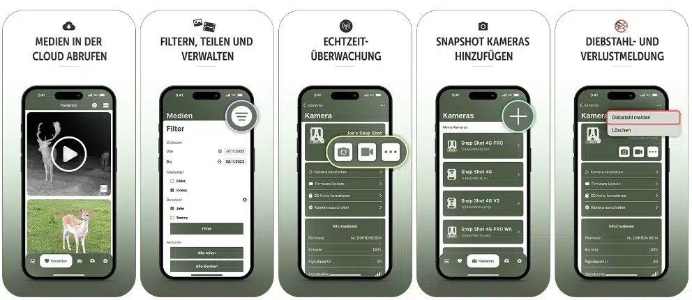 DÖRR 24M SNAPSHOT CLOUD 4G PRO Wildkamera Infrarotblitz 20m-100°-HD-Nachtsicht – Bild 5