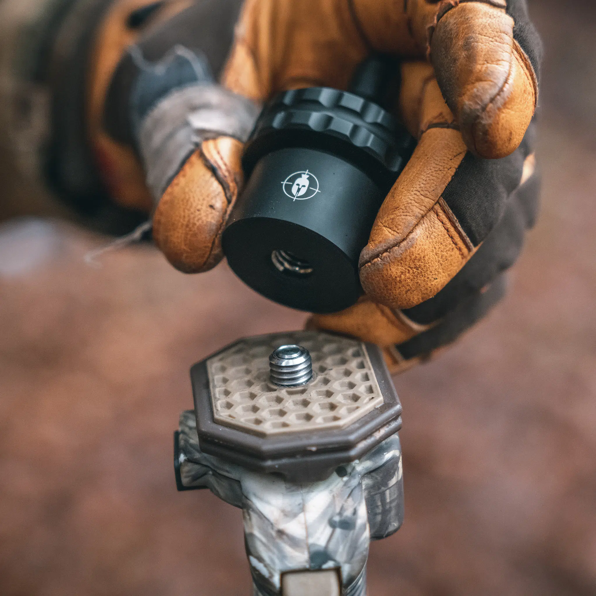 Sparfuchsangebot LUXUS: PRIMOS-3-Bein Zielstock+Spartan Mr. G. Klemmhalter + Kugelkopf Davros-Head + Javelin Prohunt Standard Bipod Zweibein bei Jagdabsehen in Karlsruhe – Bild 4