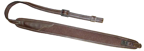 Edel Gewehrgurt Loden und Leder mit Schnellverschluss bei Jagdabsehen Karlsruhe