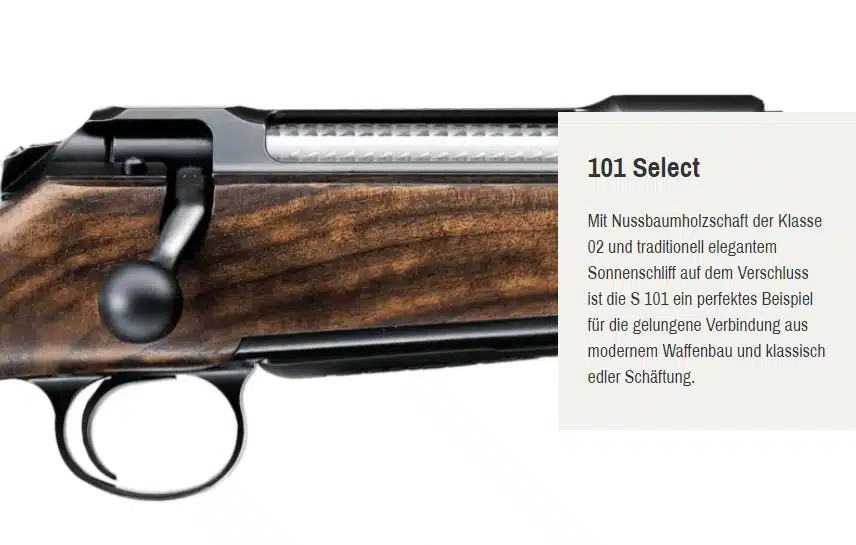 Repetierbüchse Sauer 101 Select Komplettpaket – Bild 8