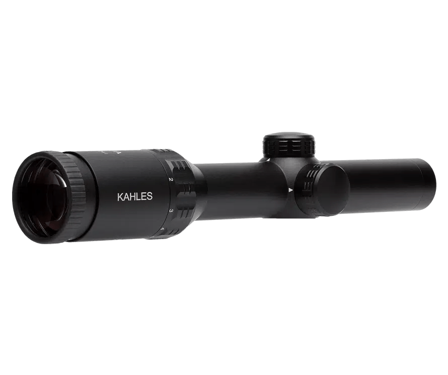 Kahles HELIA 1-5x24i mit Leutpunktabsehen 4 DH Montage Ring 30mm oder SR-Schiene – Bild 2