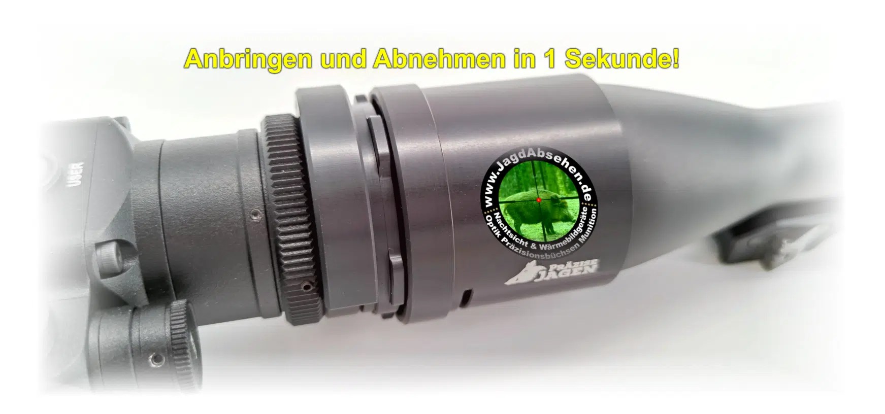 Komplettset PräziseJagen Bajonett Adapter für Vorsatzgeräte – Bild 5