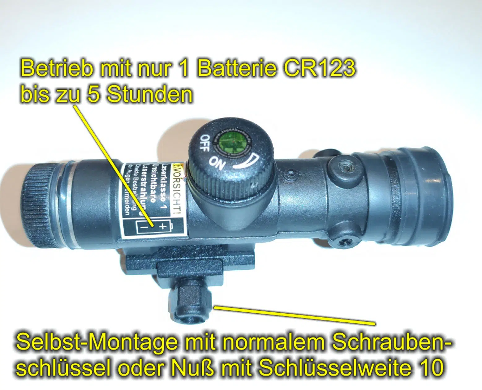 IR (Infrarot) Aufheller Laser-Teufel L2 – Bild 3