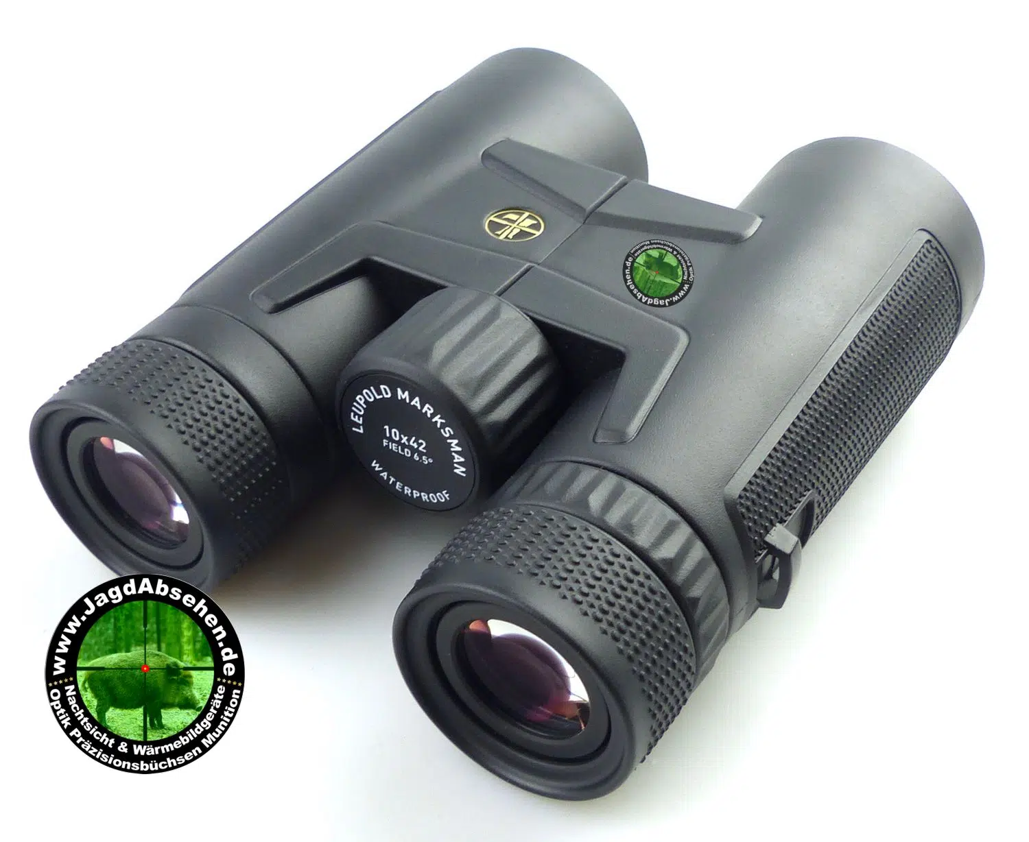 Pirsch-Fernglas Leupold Marksman 10×42 Binocular bei Jagdabsehen Karlsruhe