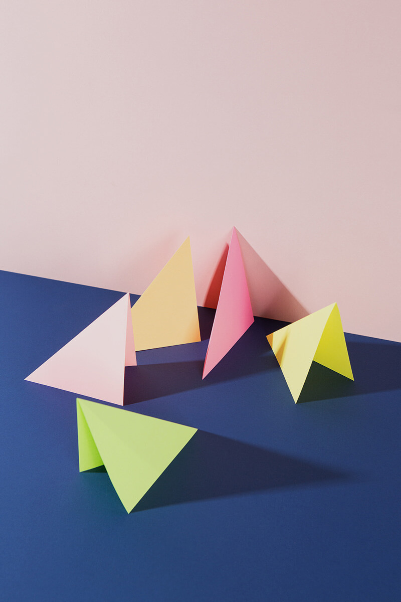 Origami Papier Neon – 50 Blatt