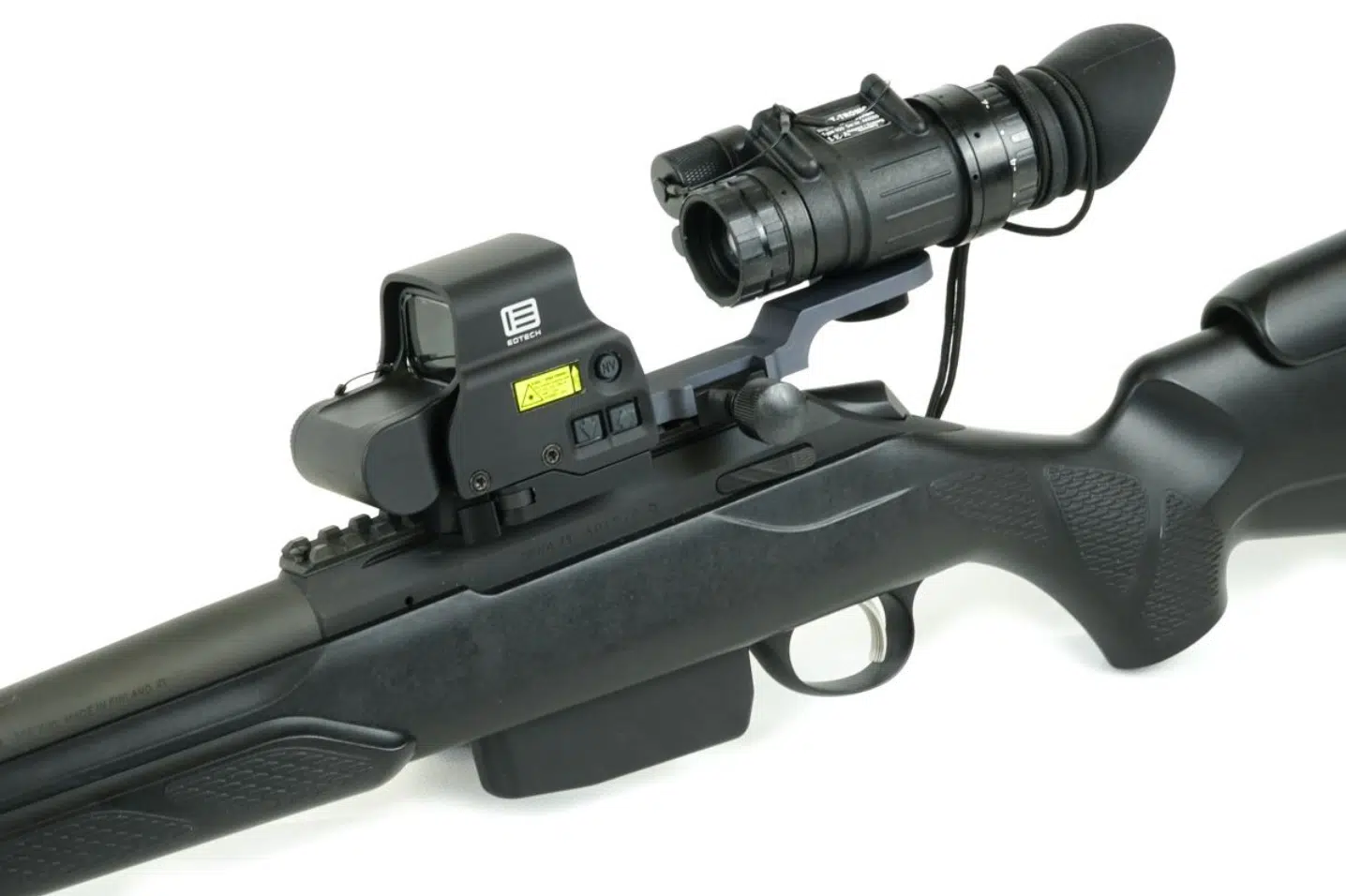 Kleinster Hand-& PVS14 ONYX Nachschalt Restlichtverstärker Nachtsichtgerät NIGHT-TRONIC-ONYX940-JAGDSET bei Jagdabsehen – Bild 3