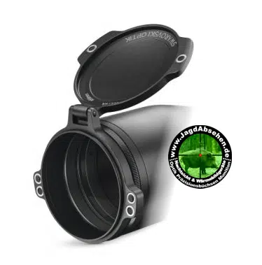 Swarovski`s magnetischer SLP-O Objektivschutzdeckel für alle Swarovski Zielfernrohre