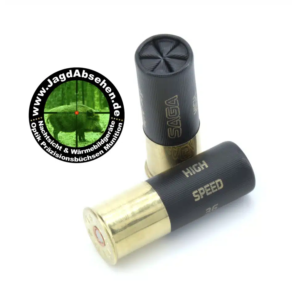 SAGA highspeed 12-70 3,25mm Nr.4 Jagdschrot Winter Blei – Bild 2