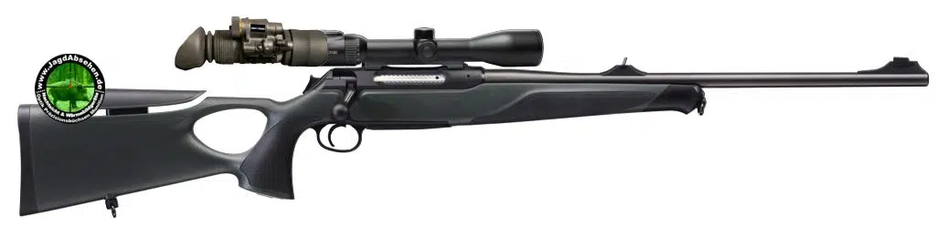 Kleinster Hand-& PVS14 ONYX Nachschalt Restlichtverstärker Nachtsichtgerät NIGHT-TRONIC-ONYX940-JAGDSET bei Jagdabsehen – Bild 5