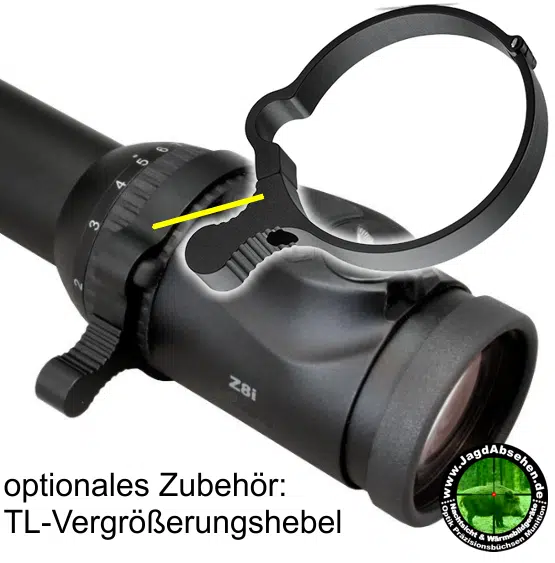 Swarovski Zielfernrohr Z8i 1,7-13,3X42 P FLEXCHANGE 4A-IF-Absehen – Bild 3