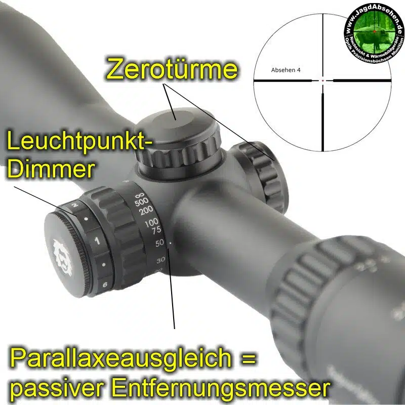 HQ Dämmerungsjagd Zielfernrohr Ammersee 2,5-15×56 HD, Absehen G4 aus Chemnitz – Bild 3