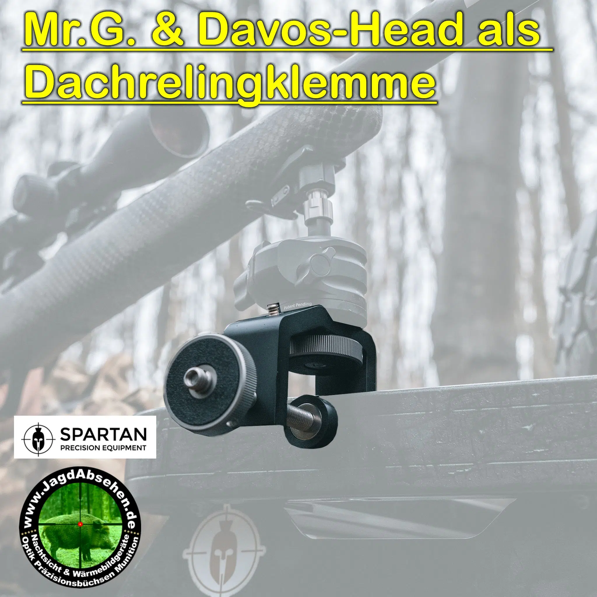 Sparfuchsangebot LUXUS: PRIMOS-3-Bein Zielstock+Spartan Mr. G. Klemmhalter + Kugelkopf Davros-Head + Javelin Prohunt Standard Bipod Zweibein bei Jagdabsehen in Karlsruhe – Bild 6