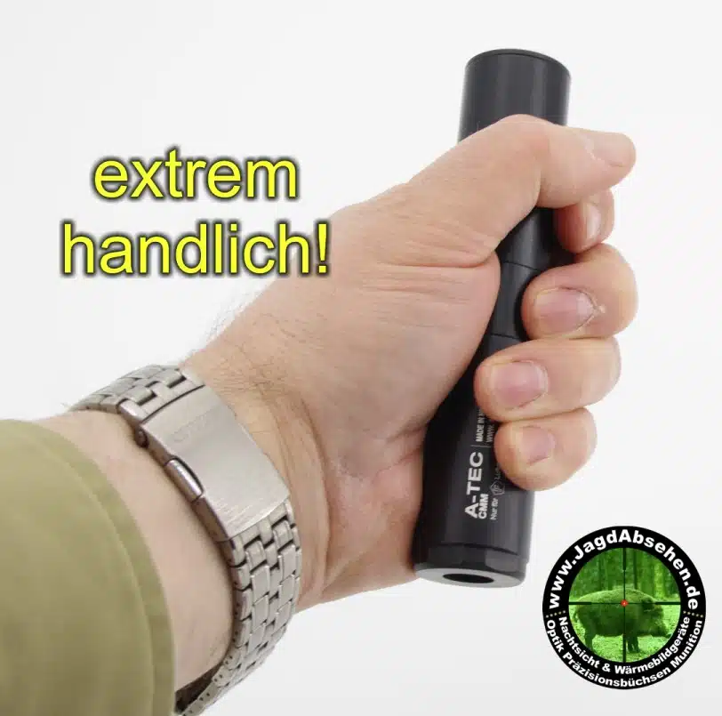 A-TEC CMM-4 34 dB Schalldämpfer bis Kal .223 für F-LUFTDRUCKWAFFEN mit Laufgewinde – Bild 4