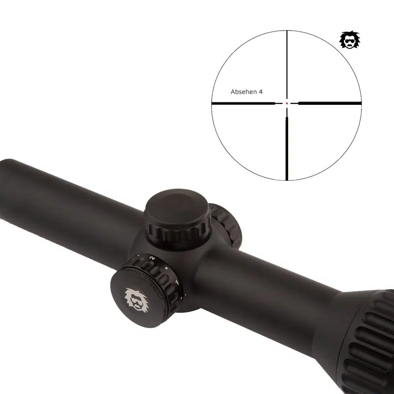 HQ Professor Optiken Ammersee 1-6×24 HD Absehen 4 mit Leuchtpunkt bei Jagdabsehen von Professor Optiken Chemnitz – Bild 5
