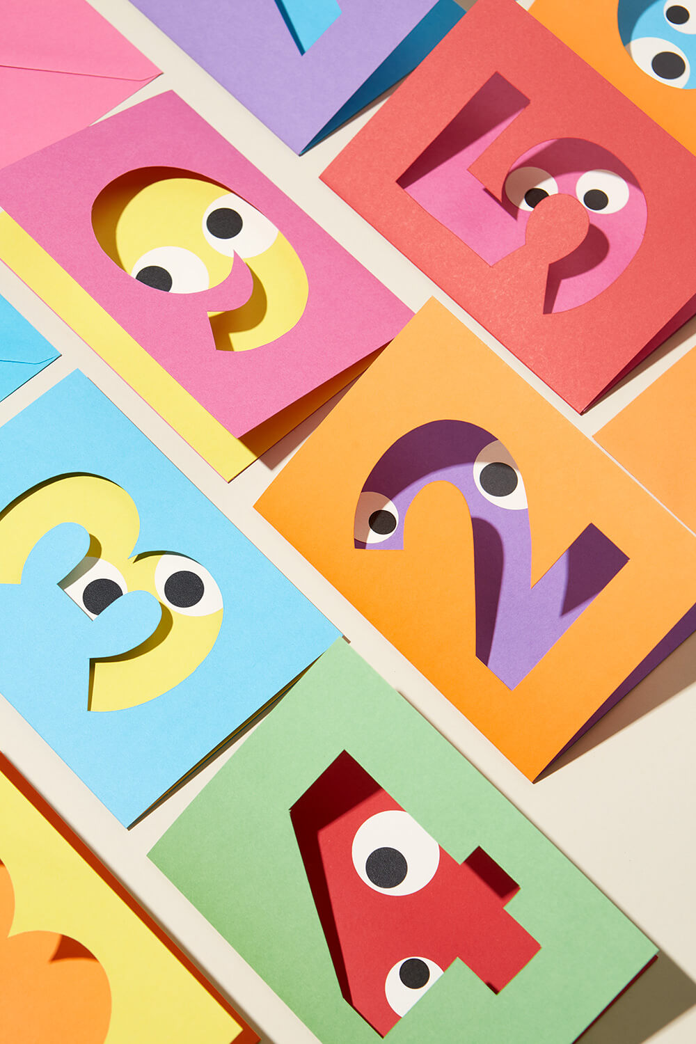 Cut-Out Karten Vorlage “Zahlen” (digitales Produkt)