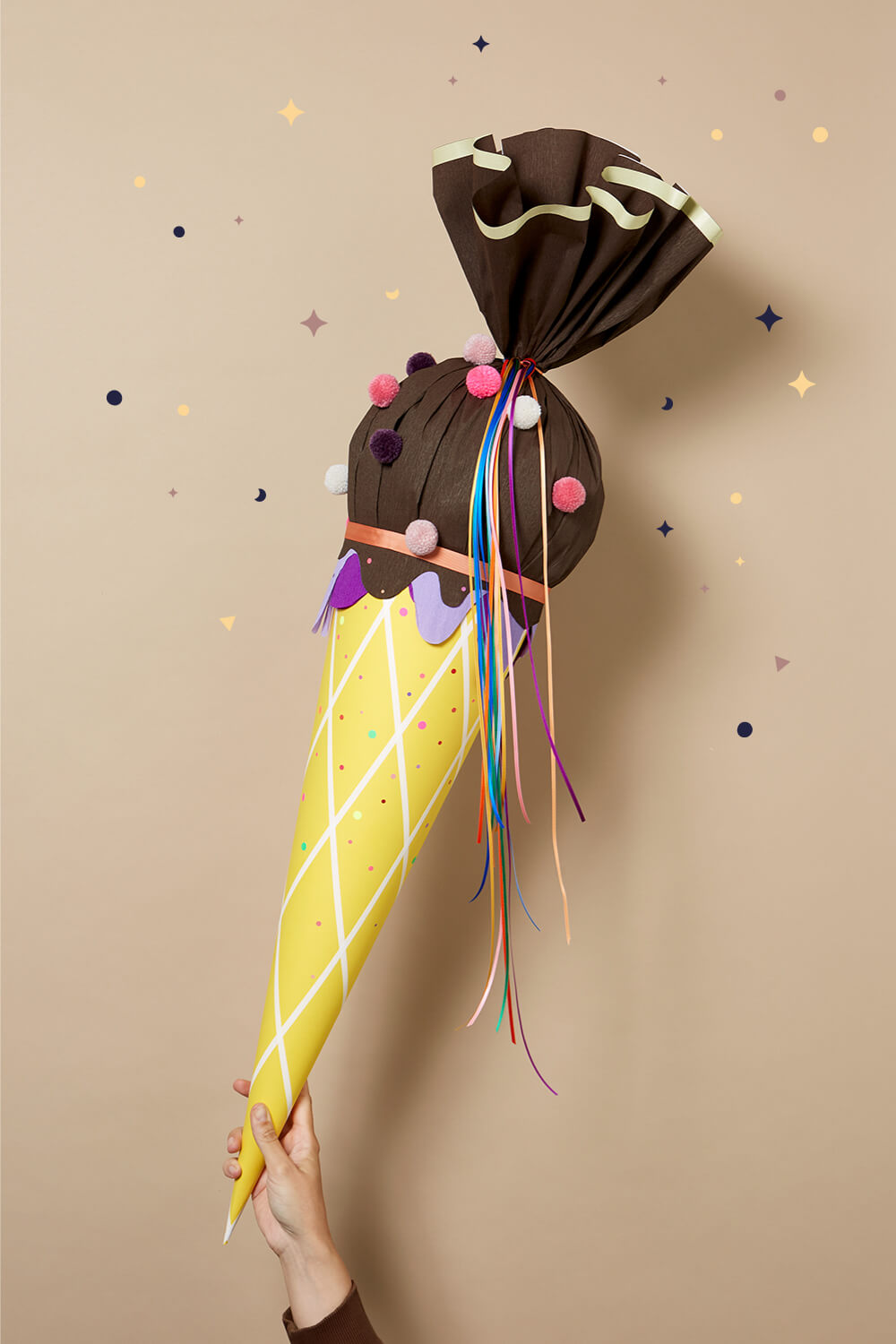 Step-by-Step Bastelanleitung “Eis-Schultüte” (digitales Produkt) – Bild 5