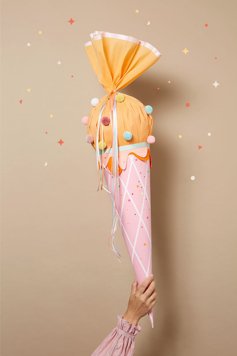 Step-by-Step Bastelanleitung “Eis-Schultüte” (digitales Produkt) – Bild 6