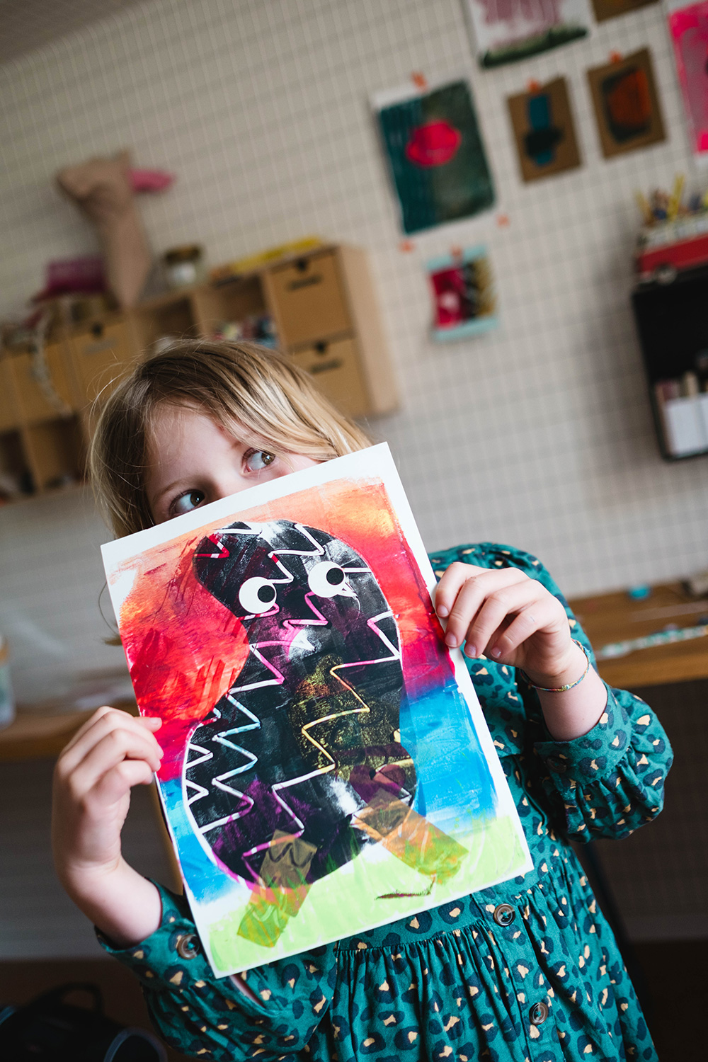 Magische Gel-Druckplatte “Gelli Print” – Bild 6