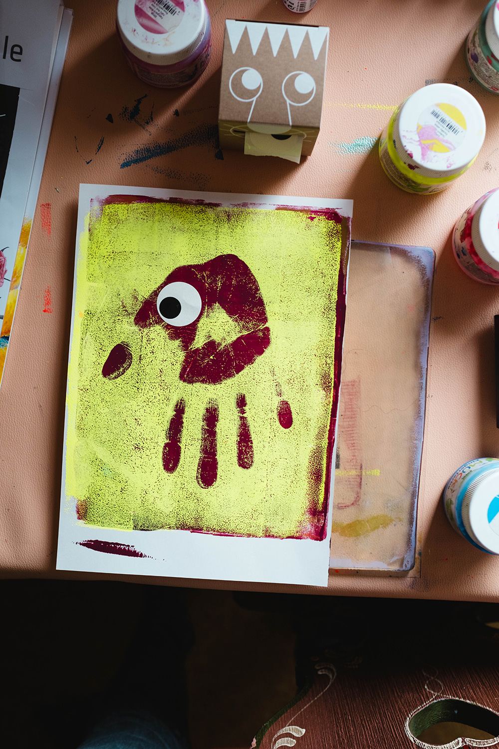 Magische Gel-Druckplatte “Gelli Print” – Bild 7