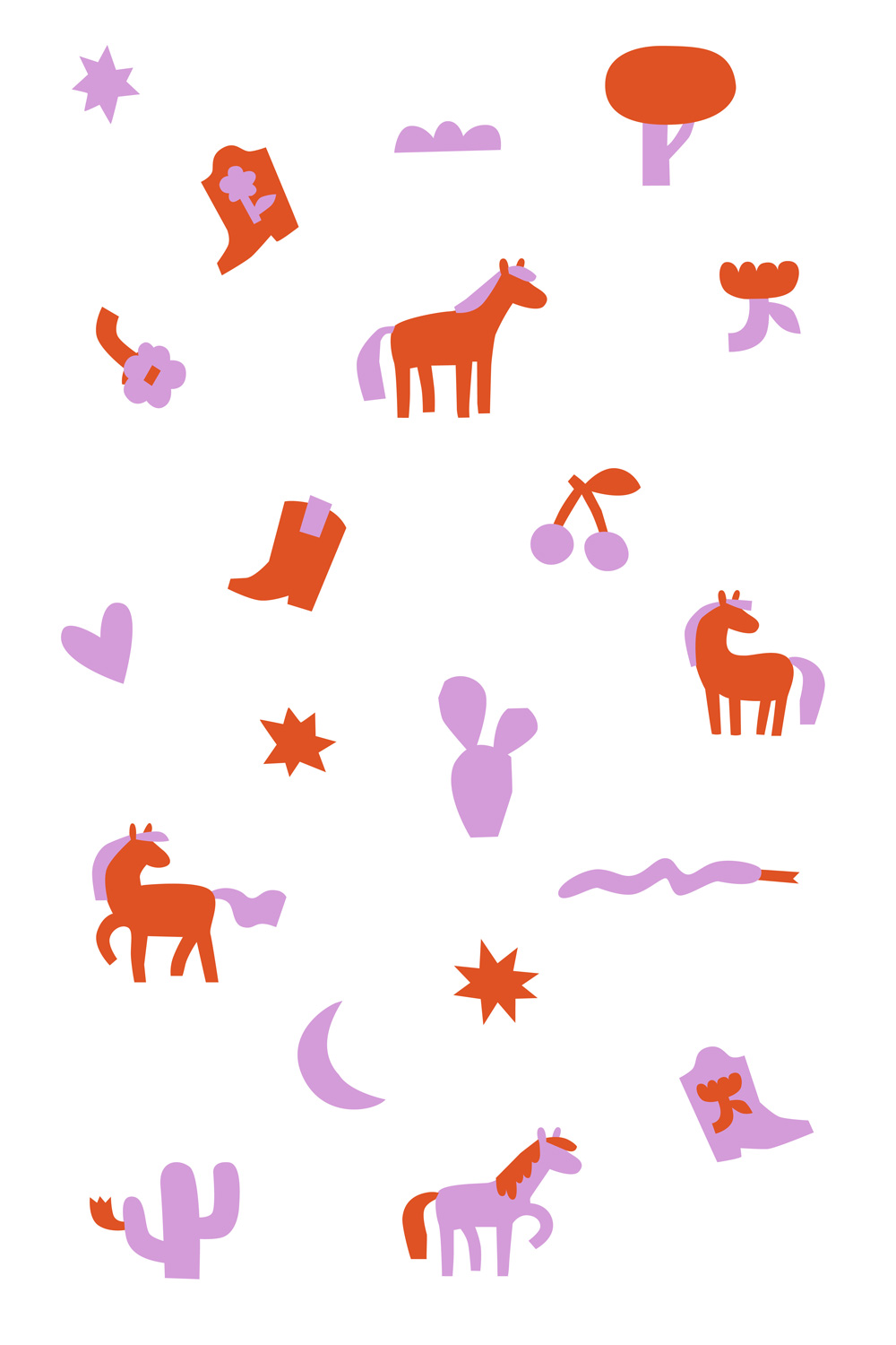 Vorlagenset “Wild Pony Club” (digitales Produkt) – Bild 4