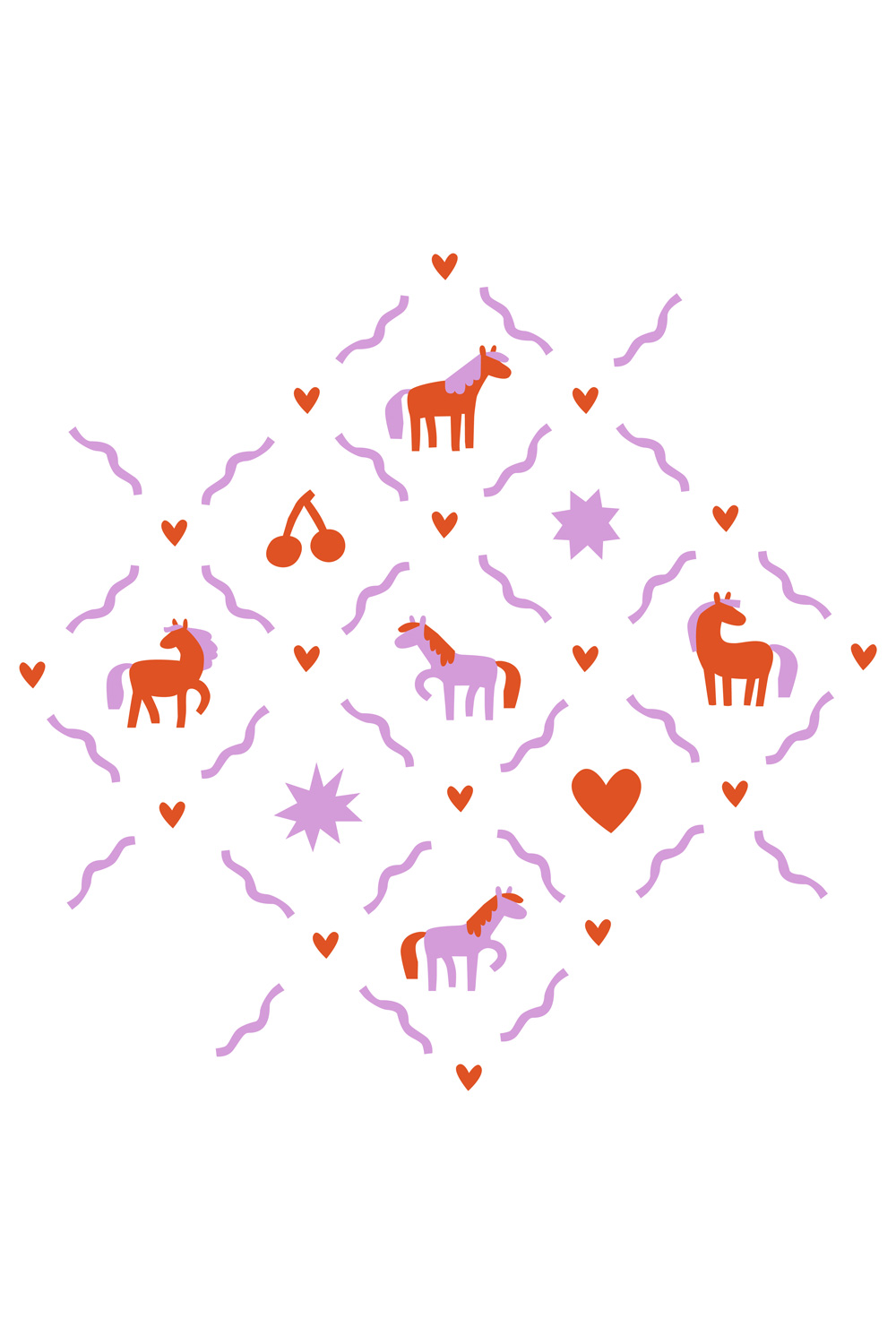 Vorlagenset “Wild Pony Club” (digitales Produkt) – Bild 3