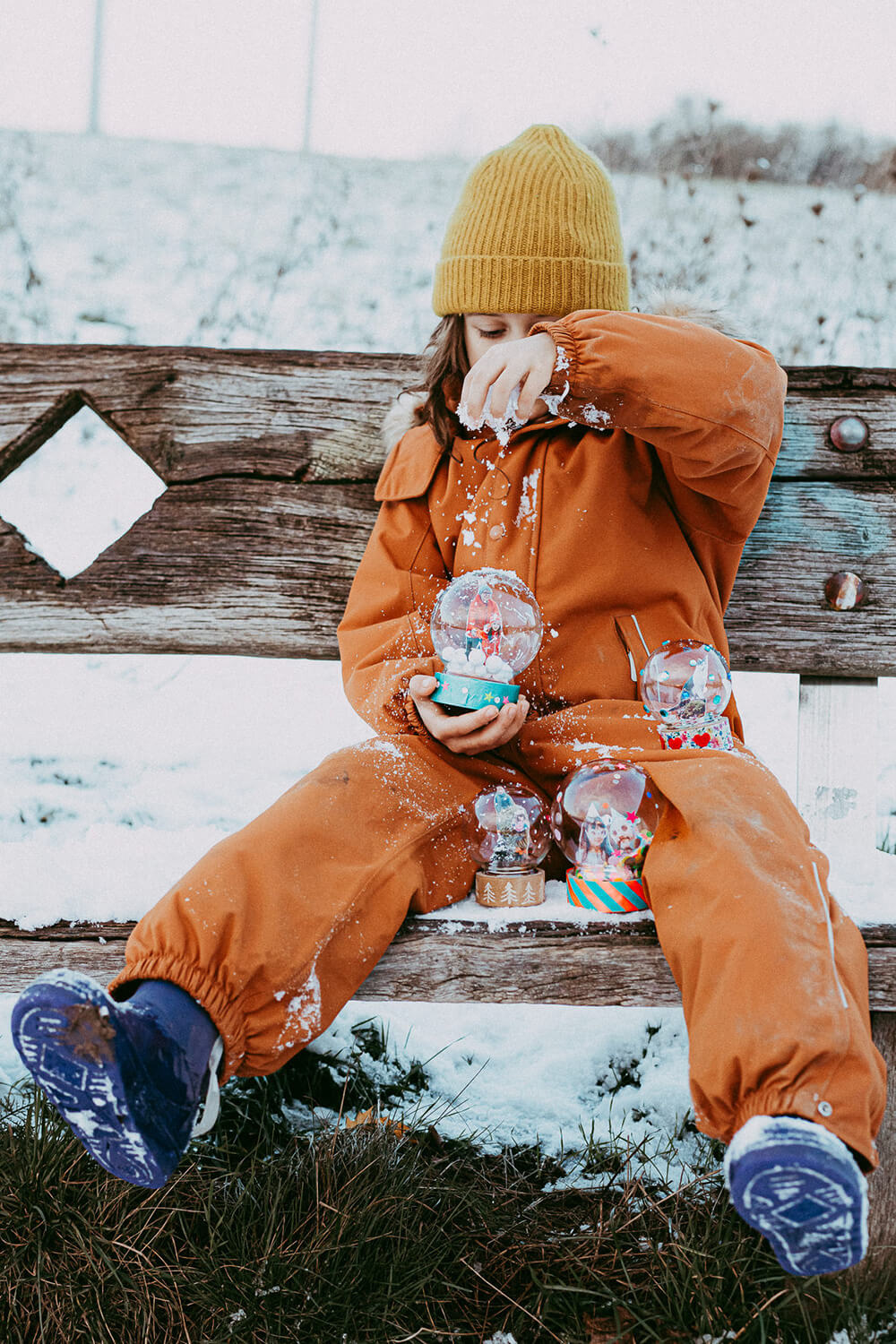 Magische Dekokugel aus Glas – Bild 2