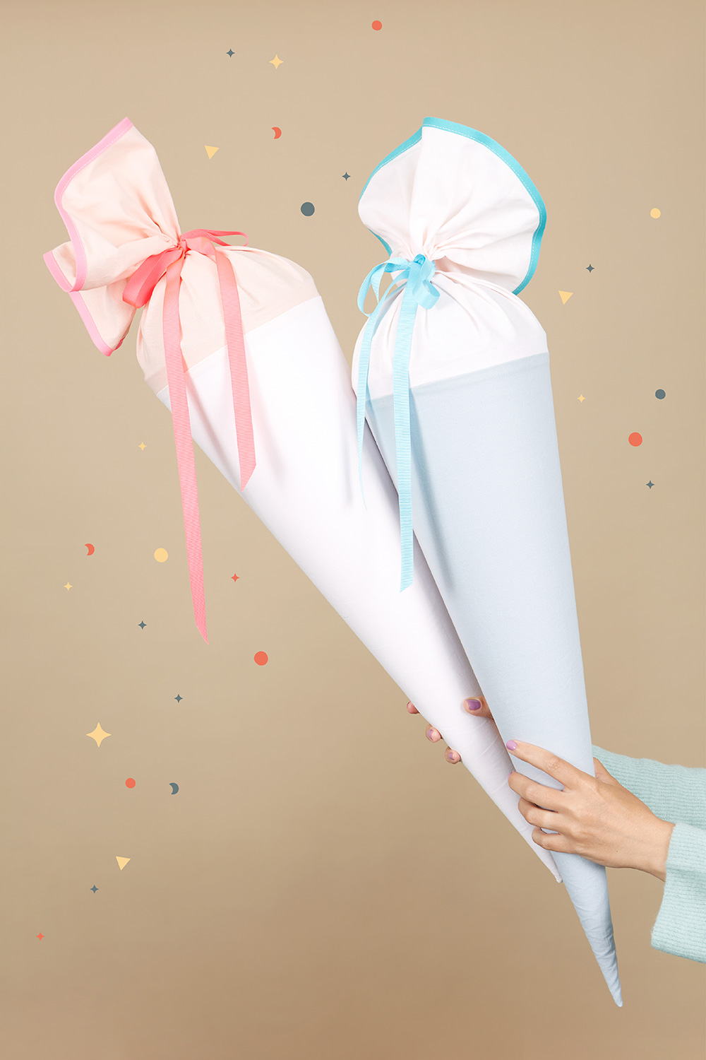 Schnittmuster “Stoff-Schultüte” (digitales Produkt) – Bild 3